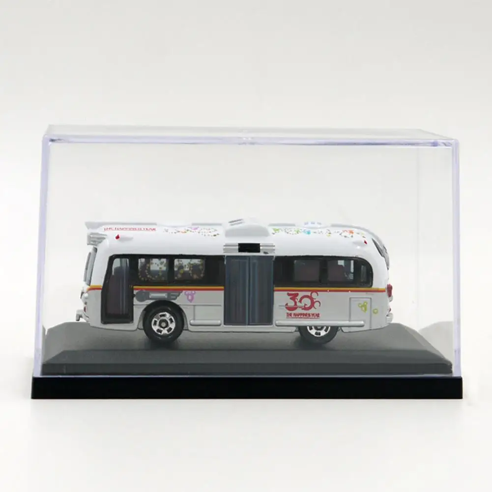 Акриловый чехол RCtown для автомобиля масштаба 1:64 пыленепроницаемый черный корпус