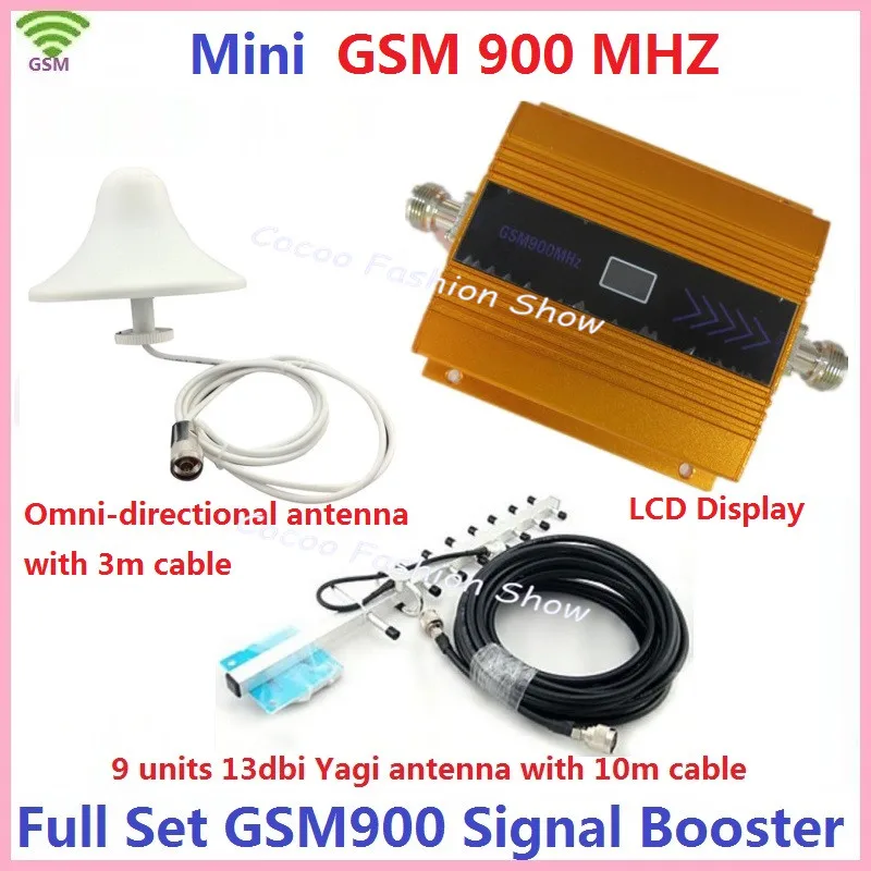 

LCD display! GSM Repetidor Mobile Phone Signal Repeater 2G GSM 900mhz Signal Booster Cell Phone GSM Signal Booster Amplifier