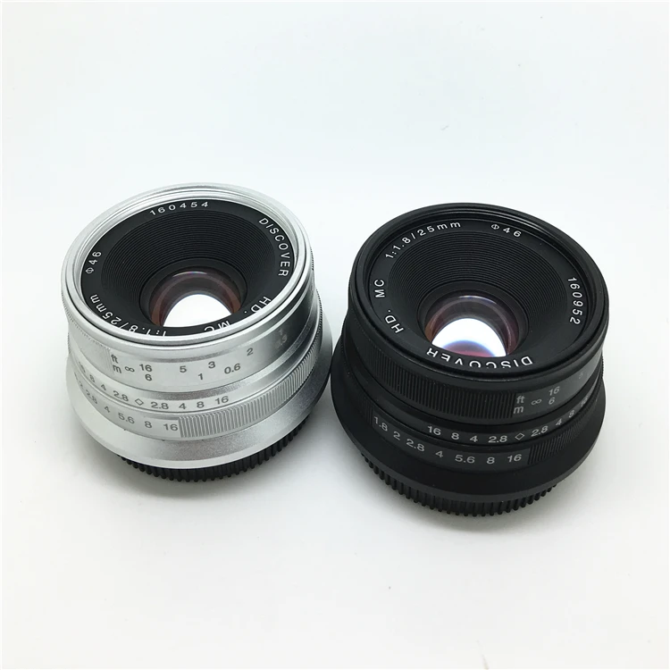 25 мм/F1.8 основной объектив для всех одиночных серий для E Mount/FX для камер Micro 4/3 A7 A7II A7R XT10 XT20 XE2 XA3 EPL8 EM10II