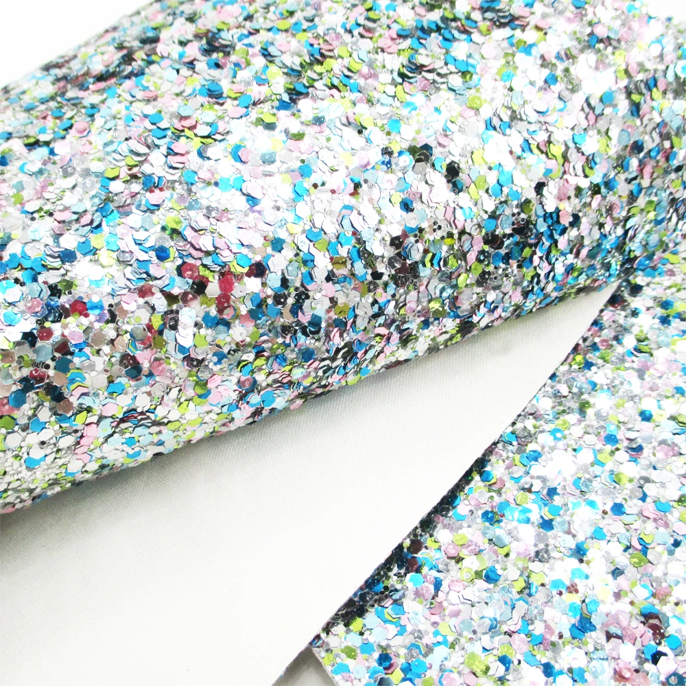 30*140cm Shiny Glitter Sequins Synthetic Leather,DIY handmade materials For Shoes Phone Case Hair Bow Bow-knot Bags,1Yc4340