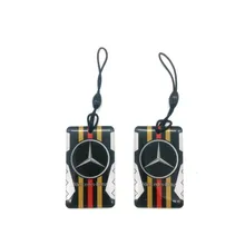 UID; запасной S50 13,56 МГц перезаписываемый NFC карта китайская Магия 1K мультфильм RFID брелок пустая карта копия клон 5 шт