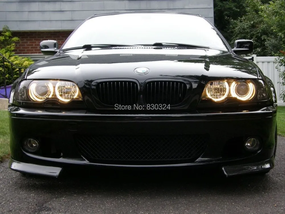 3000K Желтый Halo Кольцо для BMW E46 E39 E38 E36 CCFL ангельские глазки комплект с 4 ccfl кольцо