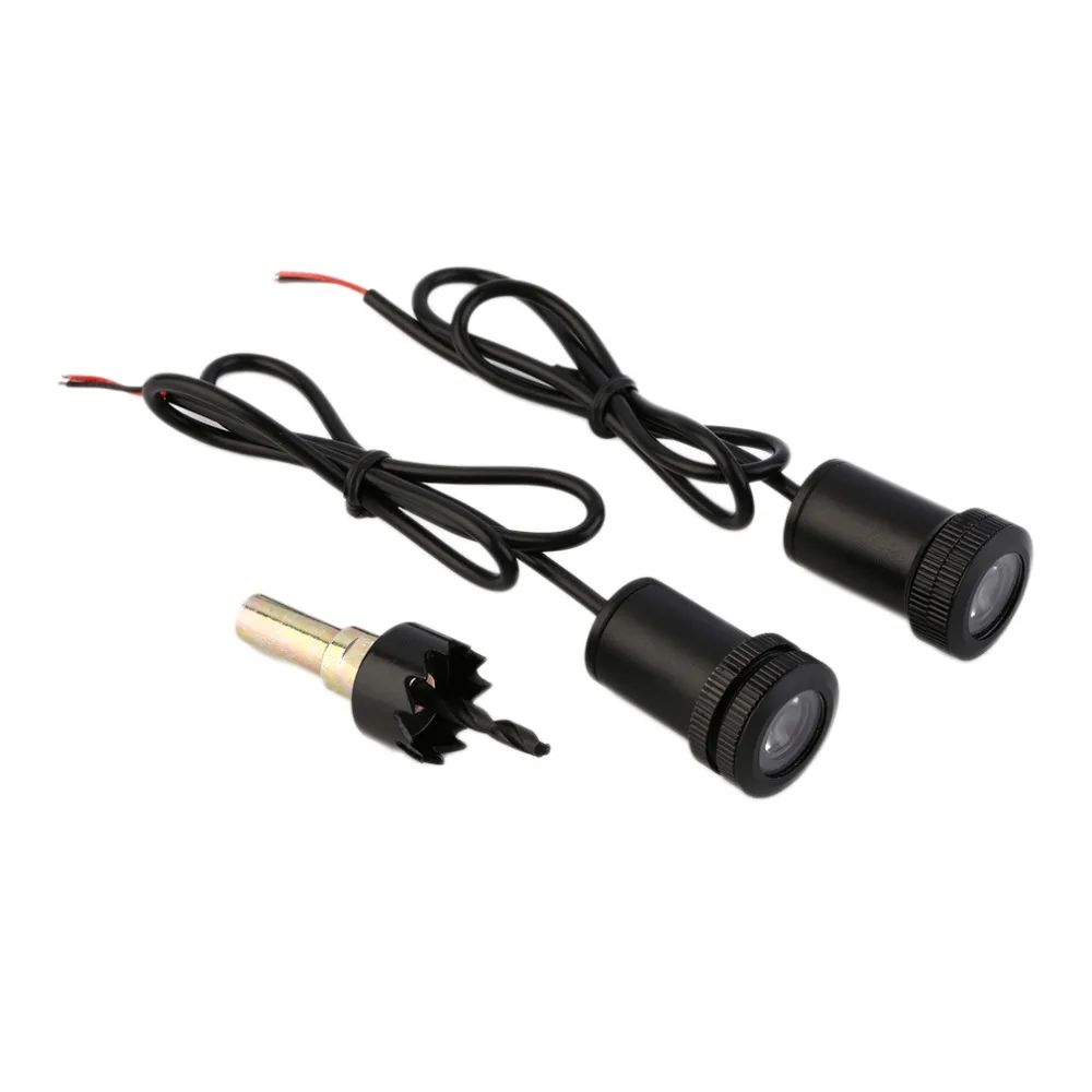 

2 x Car Auto LED Spotlight Projector Welcome Shadow Logo Door Lights Bulbs 12V 24V  for Infiniti