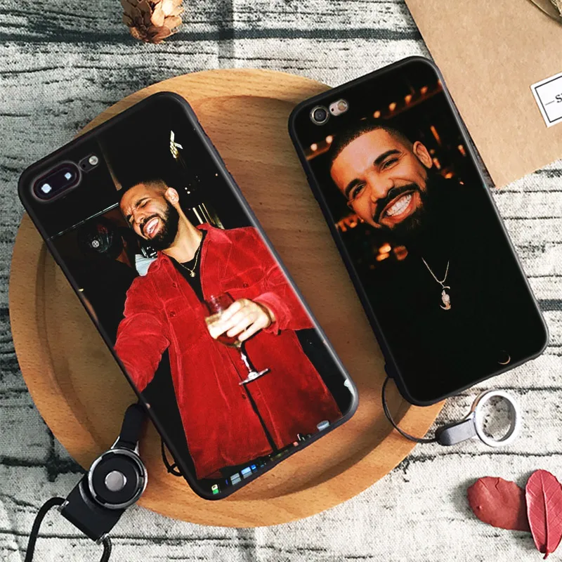 

DRAKE RAPPER Coque Soft Silicone Phone Case Cover Shell For Apple iPhone 5 5s Se 6 6s 7 8 Plus X XR XS MAX