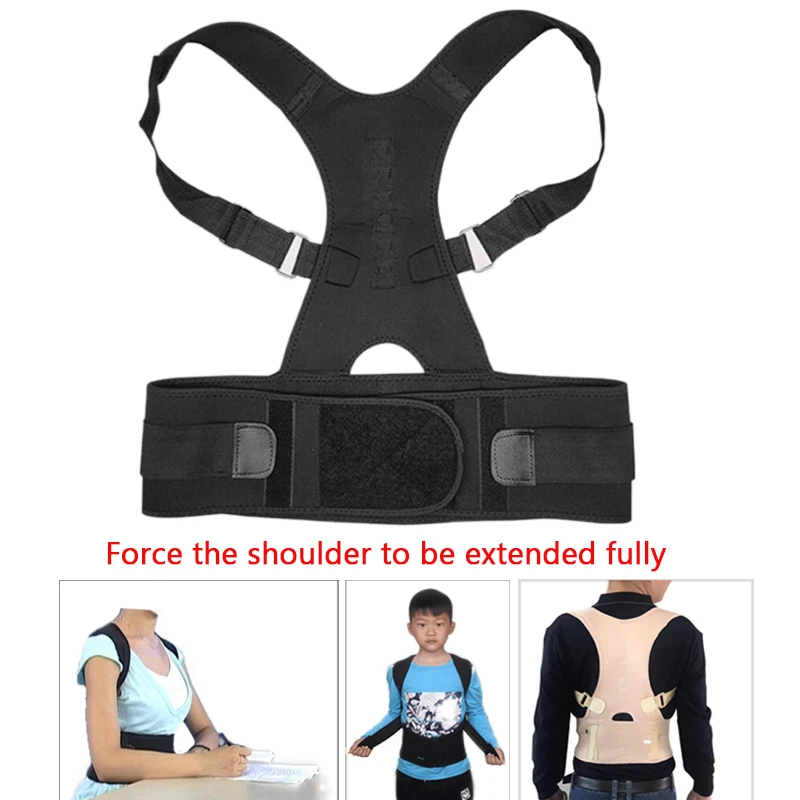 

Spine Posture Corrector Protection Back Shoulder Posture Correction Therapy Belt Humpback Back Pain Relief Corrector Brace