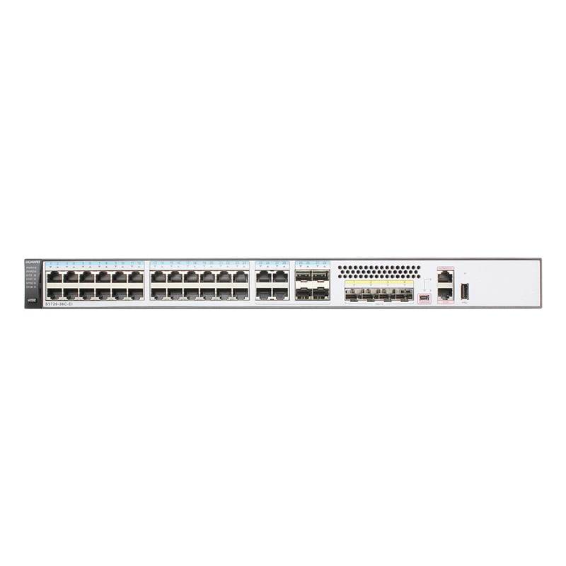 Hua wei S5720 серия S5720-36C-EI-AC Ethernet коммутатор с уровнем 3 28port10/100/1000Base-T корпоративный коммутатор