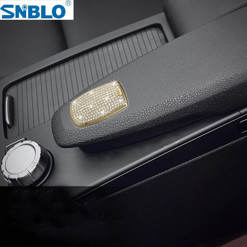 Наклейка на подлокотник для Mercedes Benz C Class C180 C260 C300 W204 2010-2013 Аксессуары стайлинга