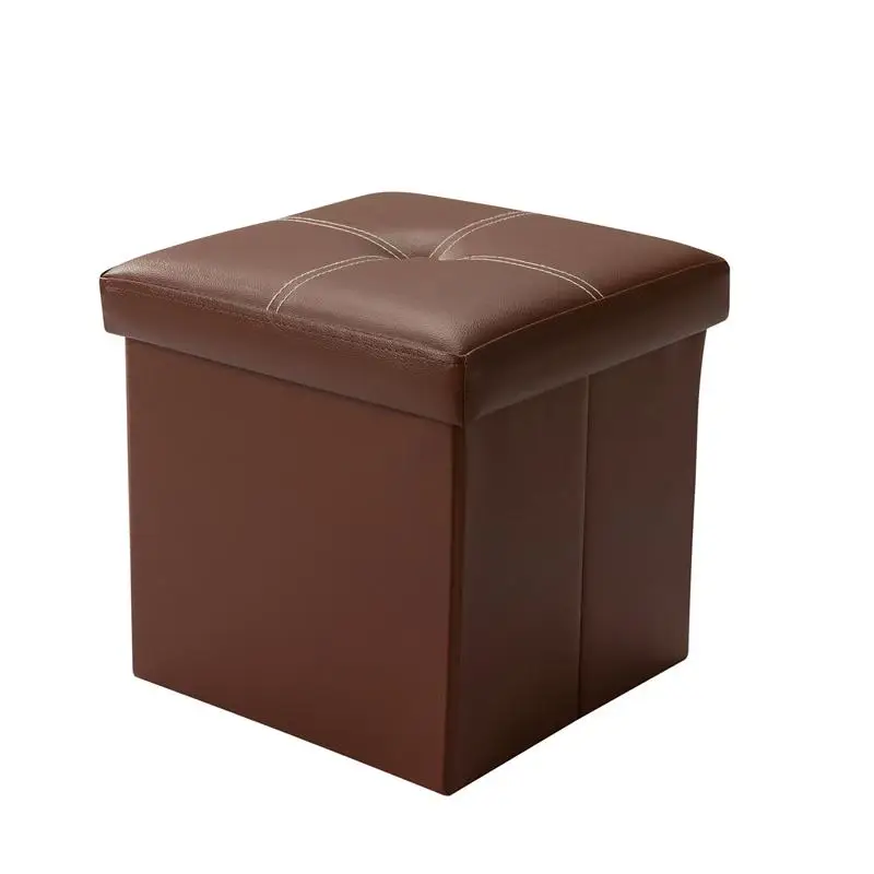 Табурет для хранения может сидеть люди конфеты цвет кожа обувь скамейка с крышкой коробка для хранения игрушек табурет - Цвет: 24L