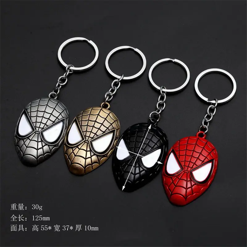 

03 New Metal Keychain Marve l Avengers Endgame Thor Weapon Iron Man Key chain For Keys Men Car Women Bag Accessories