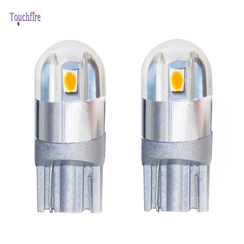 2 шт. автомобильная лампа T10 12 В 194 W5W 3030 SMD 2LED для Чтения номерного знака боковой маркер положение парковки свет 12 в белый