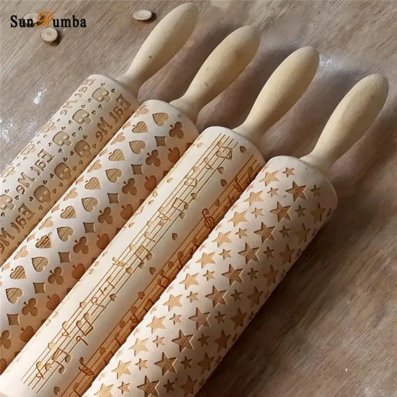 wood rolling pin MUW-259-05