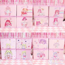 Мультяшная милая My Melody Cardcaptor Sakura Сейлор Мун Косметические Сумки для девушек косметички игрушки складной ящик для хранения сумка органайзер