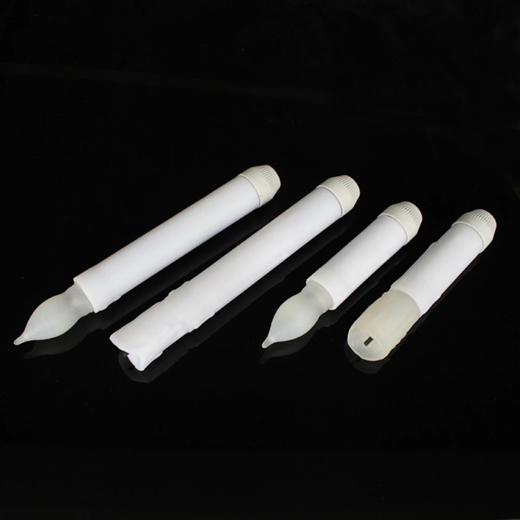 New LED Taper Battery Operated Flameless Candle Flickering Electric Light Lamp Wedding Home Holiday Party Decor Energy Saving