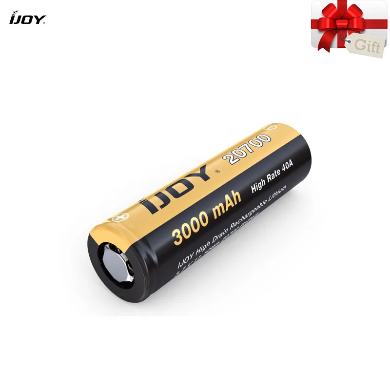 Kaufen 100% Original IJOY 20700 Batterie 3000mAh Kapazität 3,7 V 40A Für Dual 20700 Box Mod Vape High Drain lithium Batterie