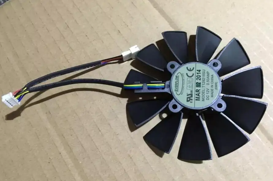 NEW Original GTX780/780TI R9280/290/280X/290X T129215SU 12V 0.5AMP graphics  card dual fan