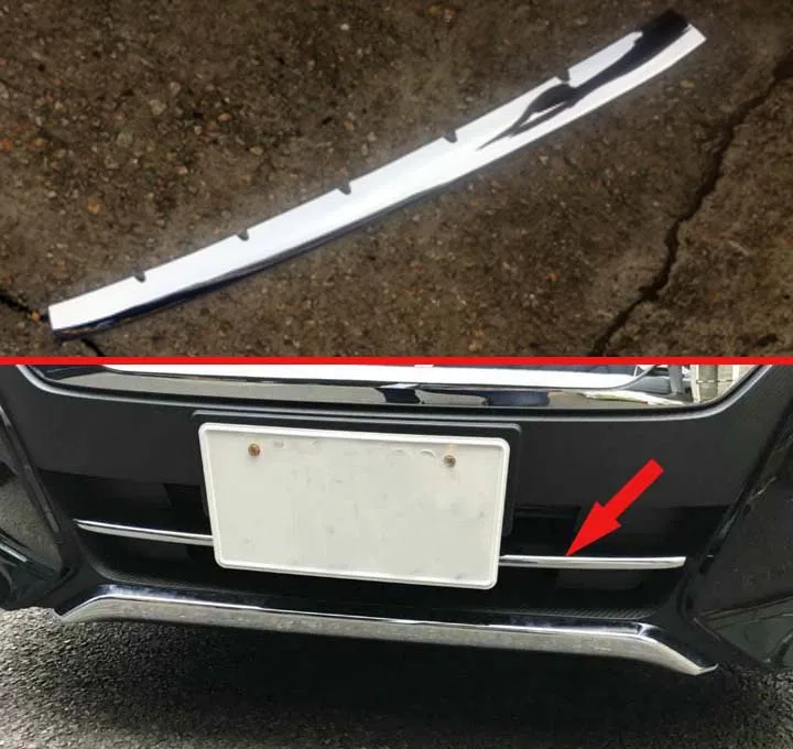 

For NISSAN SERENA C27 2017 2018 2019 ABS Chrome Front Grille Accent Cover Lower Mesh Trim Molding Styling Bezel Garnish