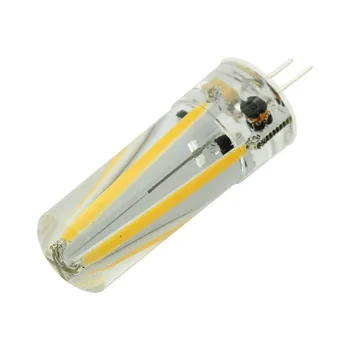 

1pc G4 4W LED Filament Light 4 Cob LED Bi-pin Lights Decorative Christmas Wedding Decoration Replace 40W Halogen Light 4 led 12V