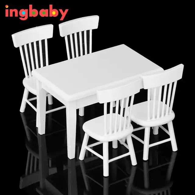 Special Offers Mini Table Model Building Kit 1:12 Wood Doll House Furniture DIY Chalet Dining Room Furniture Table Chair Combination DollHouse Special Offers Mini Table Model Building Kit 1:12 Wood Doll House Furniture DIY Chalet Dining Room Furniture Table Chair Combination DollHouse