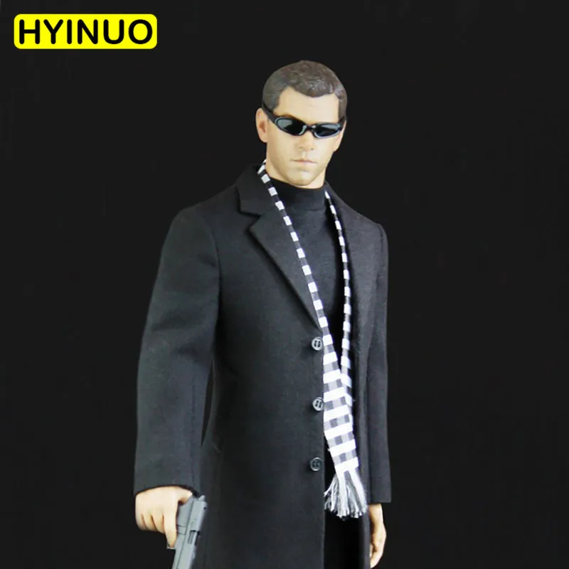 

1/6 Scale Fashion Plaid Scarf Man Plush Scarf Female Bib Fashion Burst Scarf Playing Toy for 12" Action Figure Body Accessory