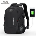 2017 New MR Men's Backpacks Bolsa Mochila for Laptop 14Inch 15 Inch 16 Inch Notebook Computer Bags Men Backpack School Rucksack