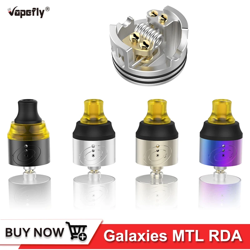 Просвет Vapefly галактик MTL RDA бак 6-уровневый бокового обдува Системы одновитковая