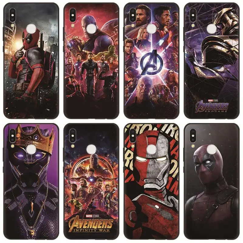 

Marvel Avengers Heroes Phone Case For Huawei P30 P20 Mate 20 10 Lite Pro P Smart 2019 P8 P9 P10 Lite 2017 Case TPU Soft Fashion
