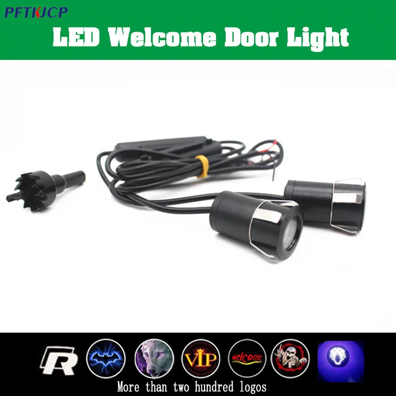LED Door Warning Light Logo Projector For renault megane 2 duster logan