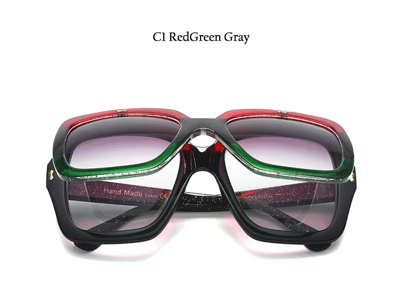 2018 Oversized Square Women Sunglasses(11)