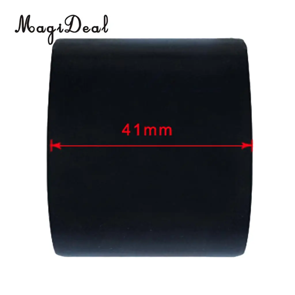 6 Pieces Black Rubber Rod Holder Insert Replacement Fits Stainless Steel Fishing Rod Holder Dia.50.8mm Fishing Accessories