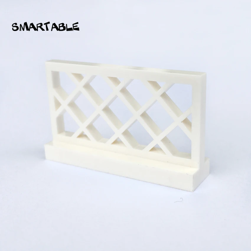 Smartable سياج 1x4x2 أجزاء بنة لعب للأطفال التعليم الإبداعية متوافق Legoing مدينة 3185 20 قطعة/المجموعة