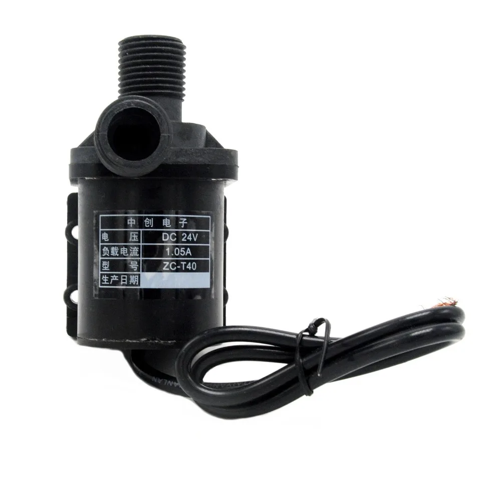 

24V ZC-T40 DC Mini Brushless Magnetic Hot Water Pump High Temp 100 Degrees C