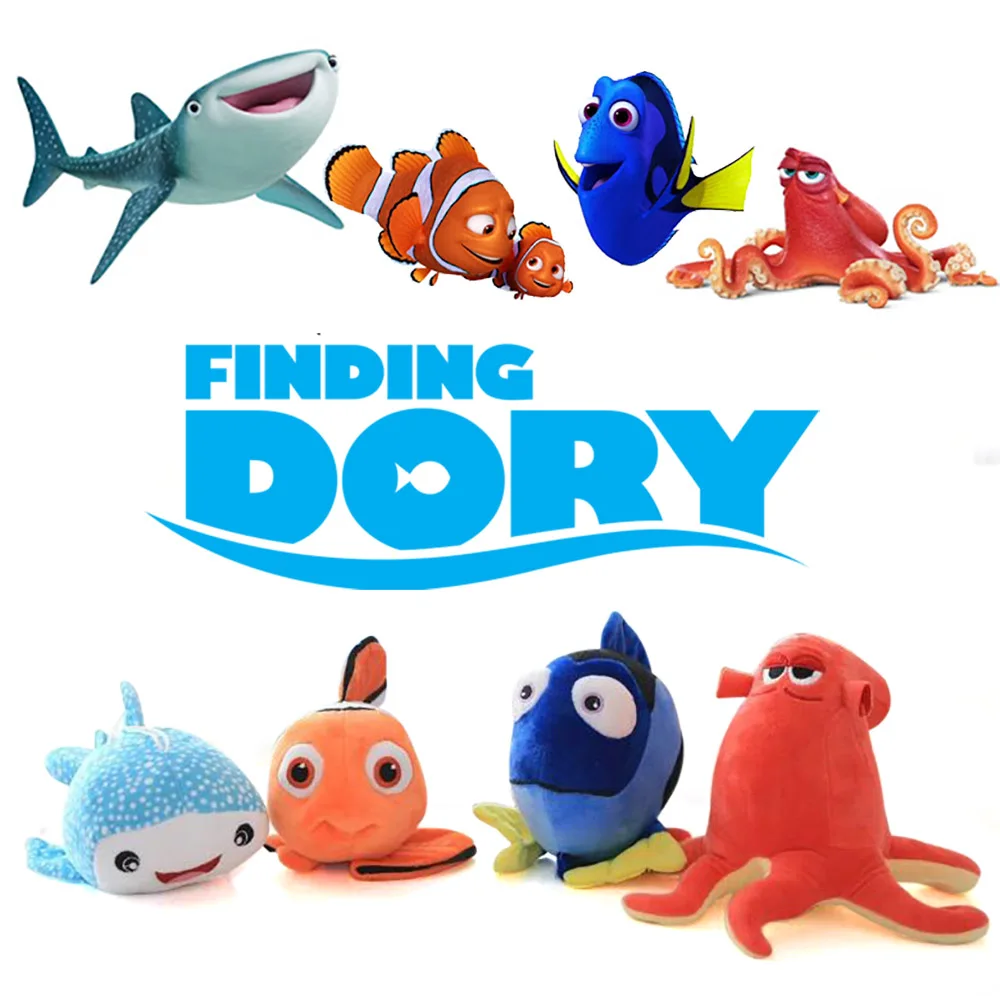 Online Shop Kartun Finding Nemo Dory Marlin Cosplay Aksesoris Lembut