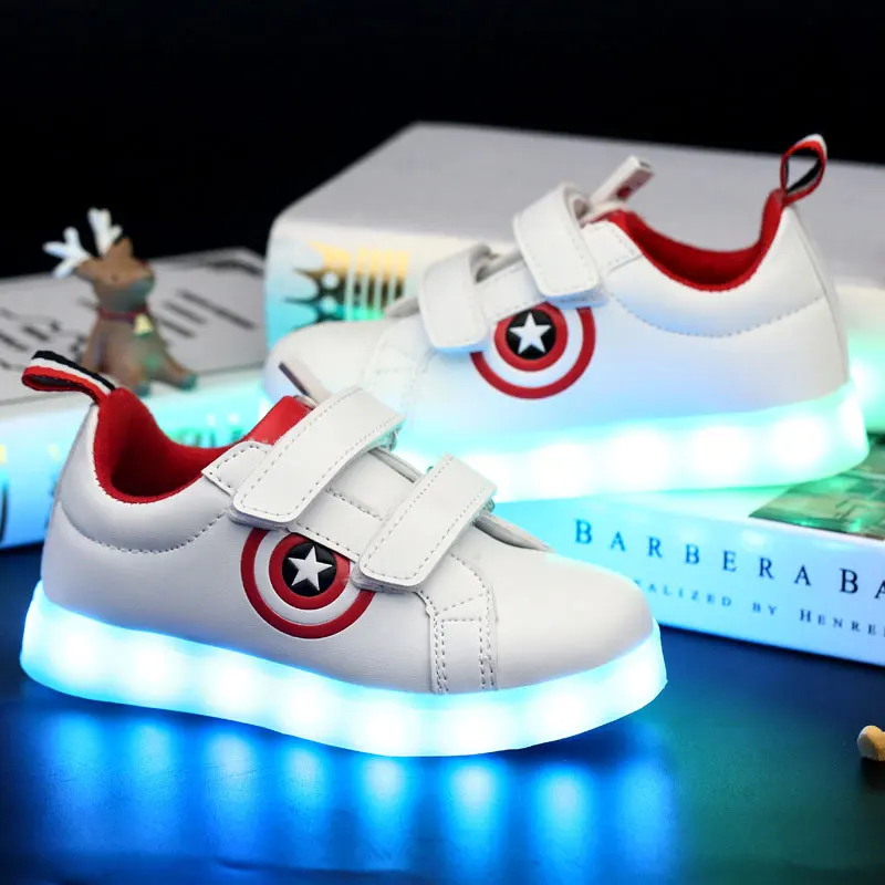 Buy light shoes kids boys and girls glowing led shoes