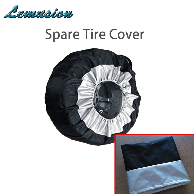 Car styling 1X Car Dustproof Spare tire cover Accessories Rainproof