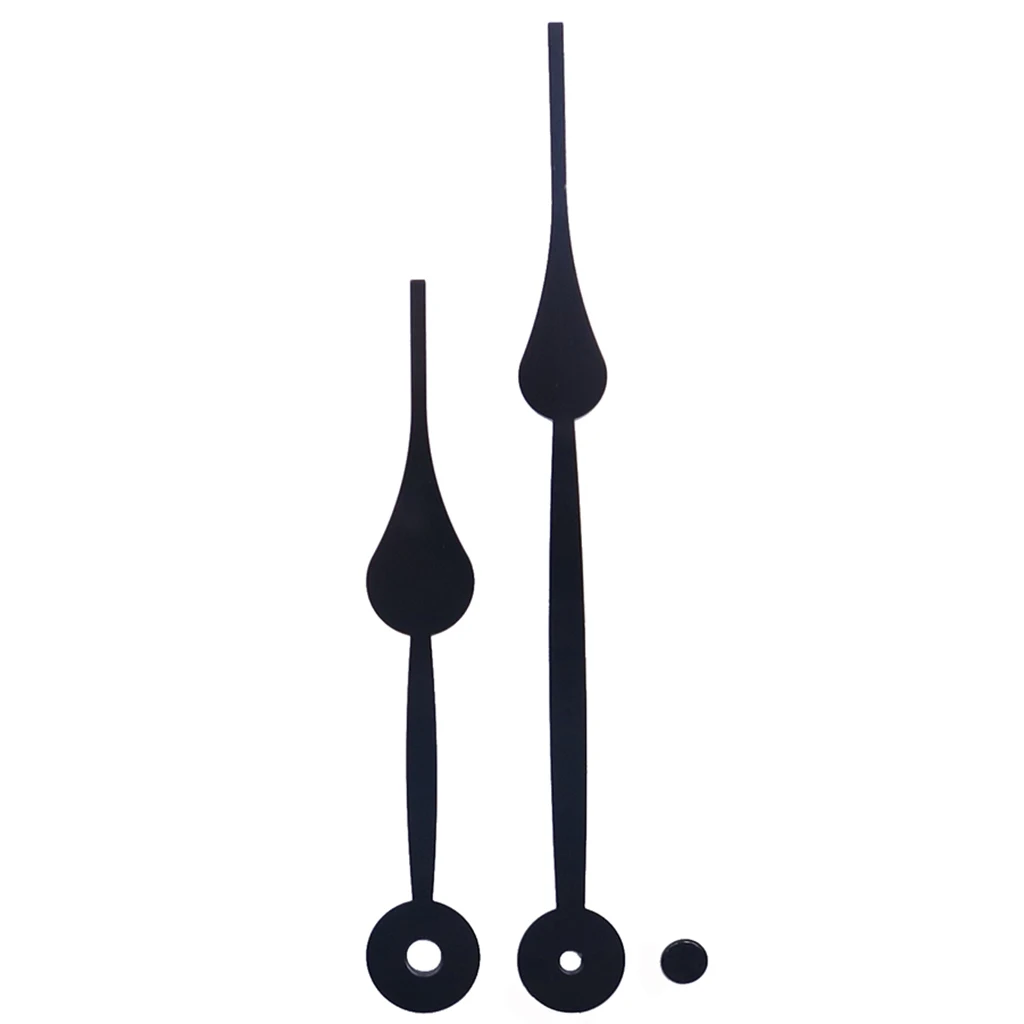 

7pcs/set Wall Clock Quartz Movement Mechanism Hour Minute Second hand tool kits Black to Repair or DIY Clock Tools Set