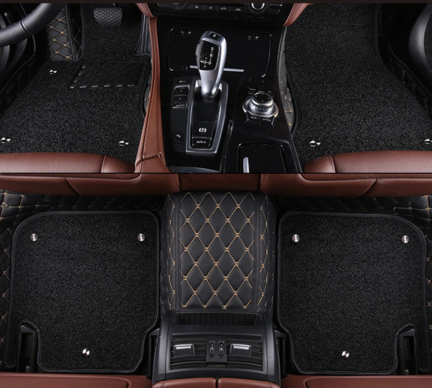 kalaisike Custom car floor mats for Smart all models fortwo forfour