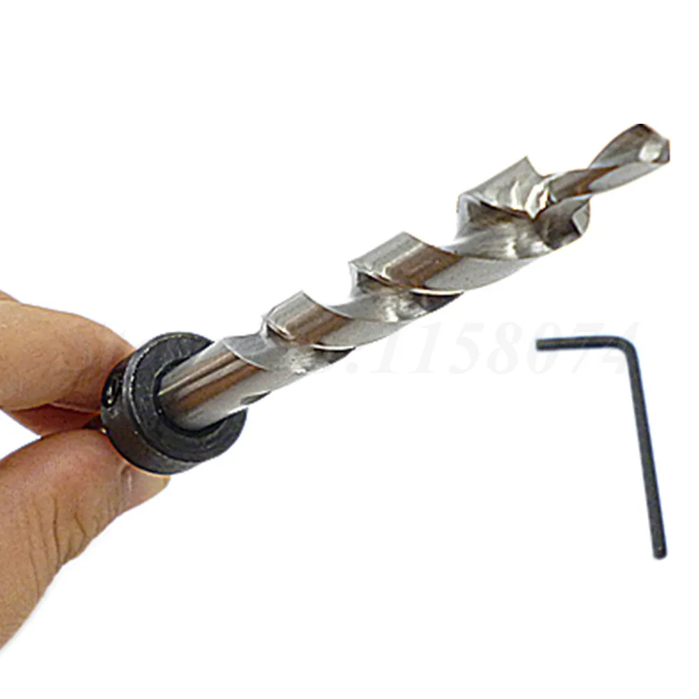 HSS Twist Step Drill Bit Stop Collar Replacement for Kreg KJD Manual-Pocket Hole
