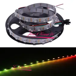 2 м 48LED/m s Тип адресуемых WS2812 SK6812 пиксель rgb led strip гибкие 5 В