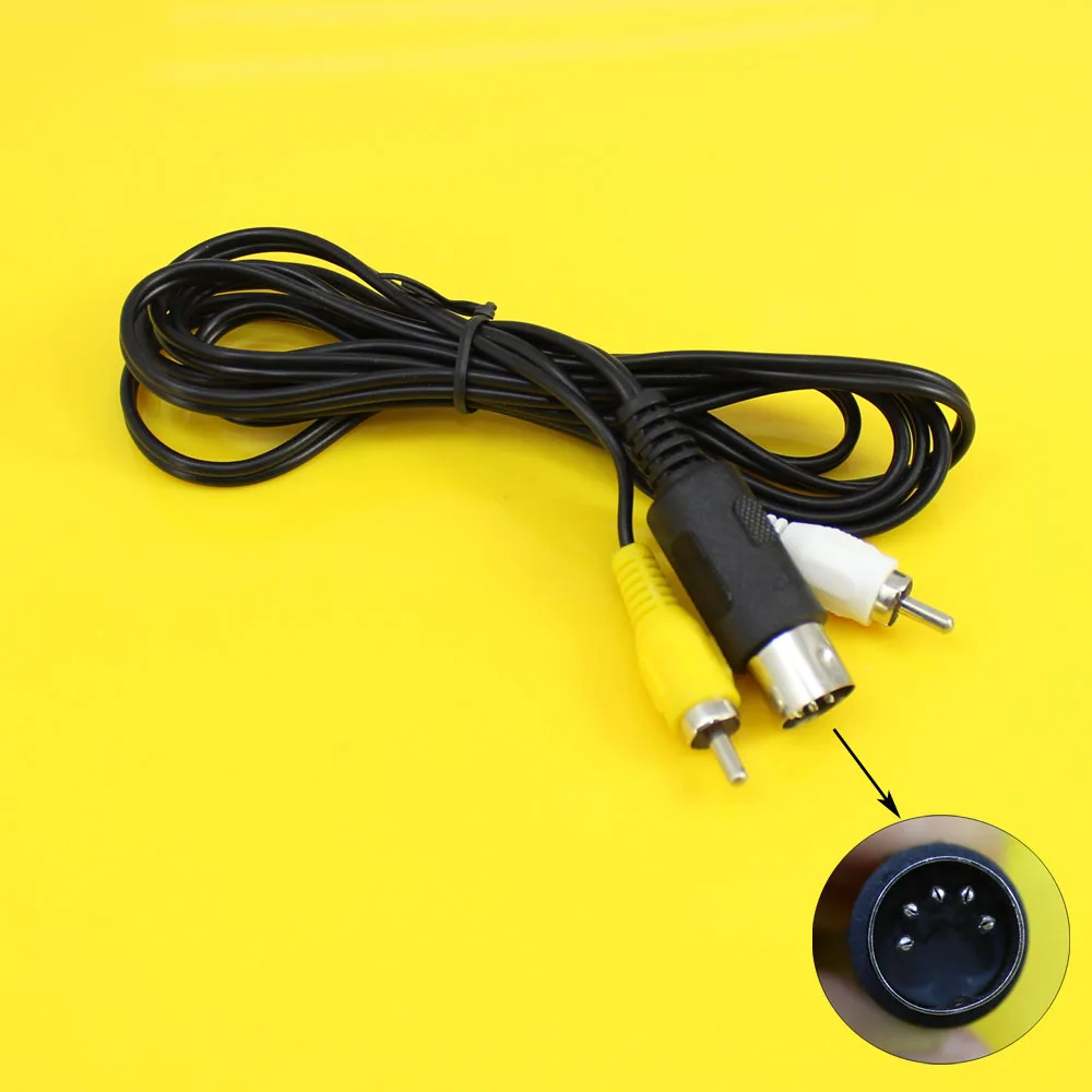 

JCD New for SEGA MASTER SYSTEM 1 & MEGADRIVE 1 TV / AV RCA VIDEO CABLE/LEAD