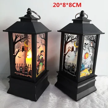 

Halloween Candle with LED Tea Light Candles for Halloween Decoration Halloween Part Horror Halloween Decoration Lamp