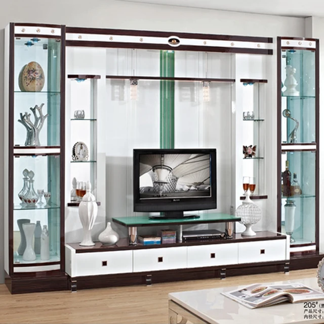 Tv Cabinet Glass Rustic New Classic Coffee Table Combination Of