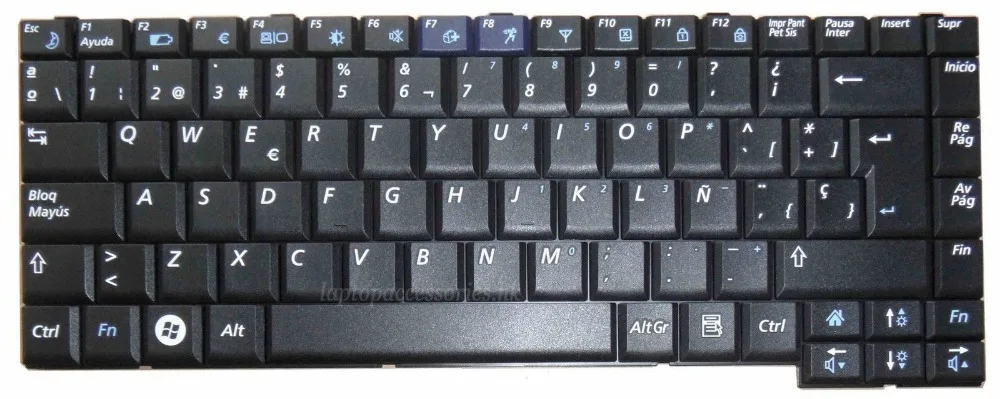 

News keyboard for Samsung NP-Q530 SP layout