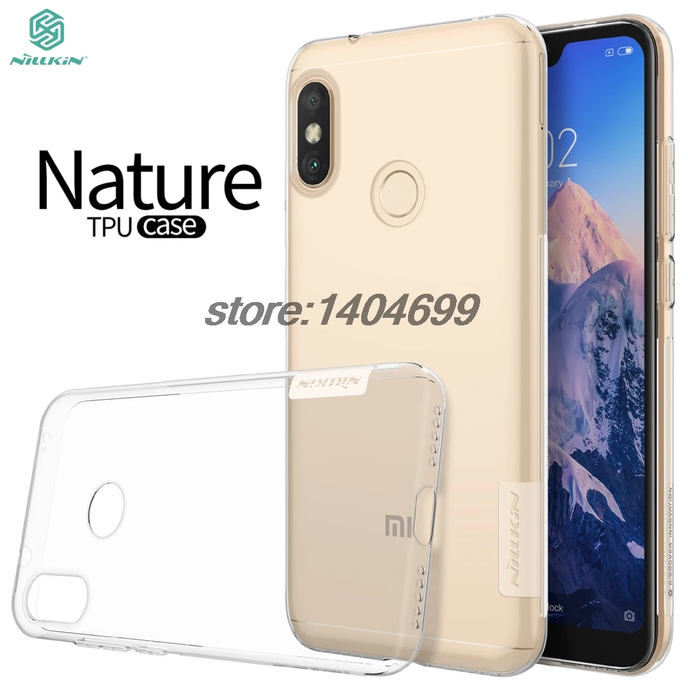

For Xiaomi Mi A2 Lite Case Redmi 6 Pro TPU Cover Nillkin Nature Soft Back Cover Case For Xiaomi Redmi 6 PRO