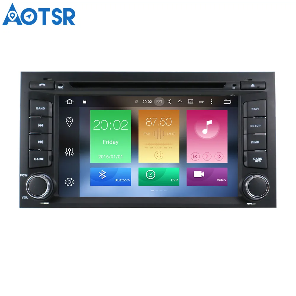 Discount Bigscreen Android 9.0 8core Car DVD Player GPS Navigation For Seat Leon 2012-2017 Headunit Multimedia Recoder Satnav 4GB +32GB 14