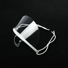 Free shipping 5pcs/Pack Catering Services masks Antivirus Hanging ear type transparent mask anti-foam anti-slip maskmaske