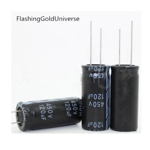 3 pcs 120uf 35v radial electrolytic capacitors FREE SHIPPING