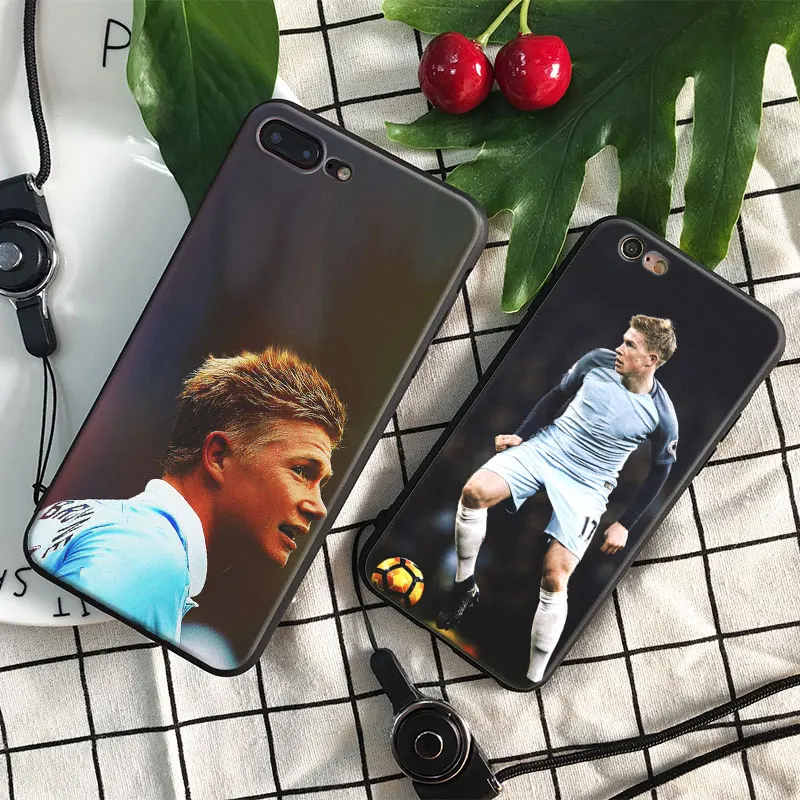 

Kevin De Bruyne Coque Cover Shell For Apple iPhone 5 5S SE 6 6S 6Plus 6sPlus 7 7Plus 8 8Plus X Soft Silicone Tpu Phone Case