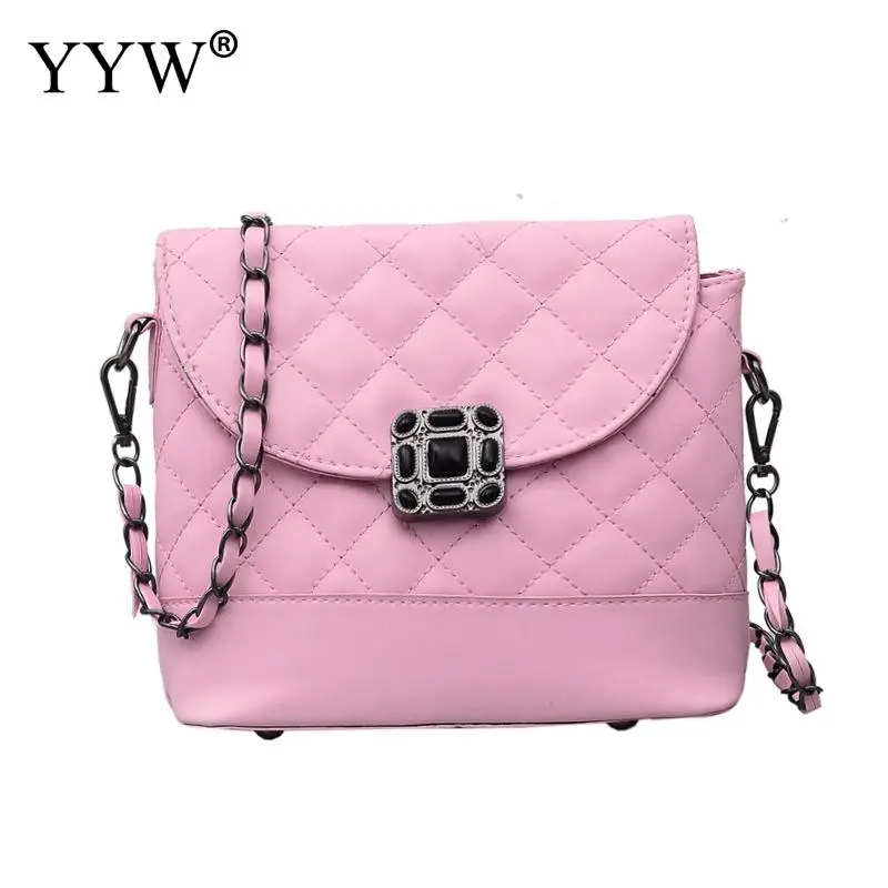 wcy.wat.edu.pl : Buy Casual Pink Small Purse Clutch Pu Leather Chain Messenger Bag Sling Bags ...