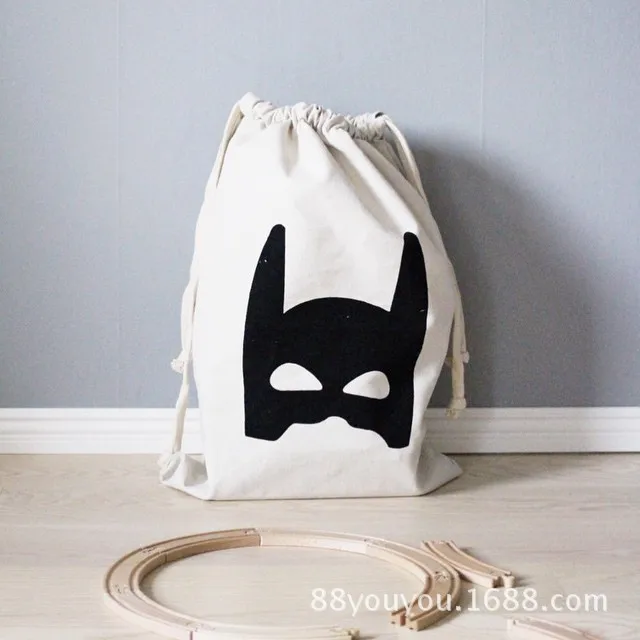 INS شعبية الموقع حقيبة ثقيلة كرافت ورقة مقسم حقيبة من ألعاب أطفال و صندوق تخزين ملابس حقيبة للطفل