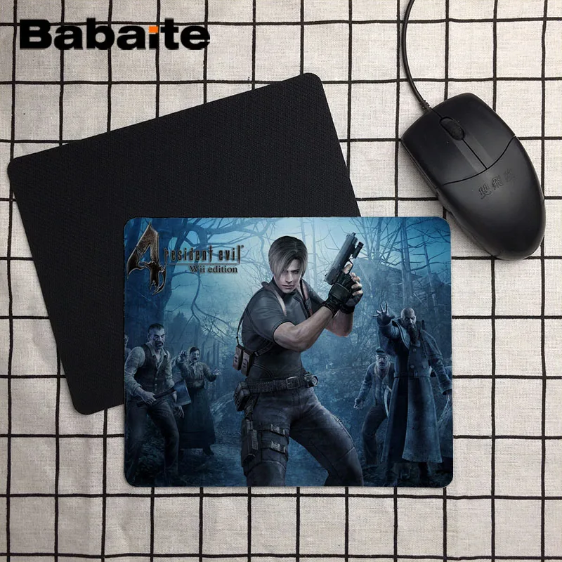 

Babaite Cool Leons Kennedy Resident Evil Personalized Computer Notebook Mouse Mat Resistant Dirt 180x220mm Mouse Pad